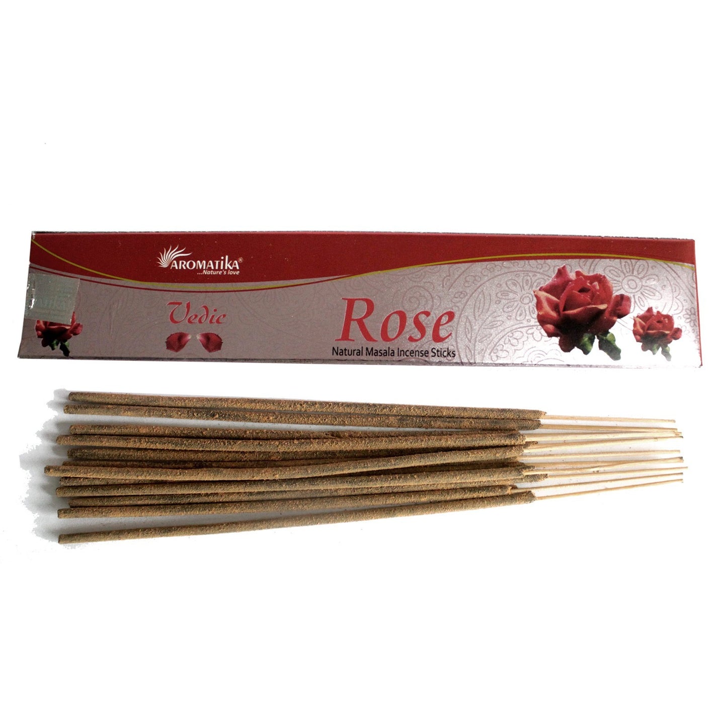 Vedic Incense Sticks - Rose - www.bryde.lt