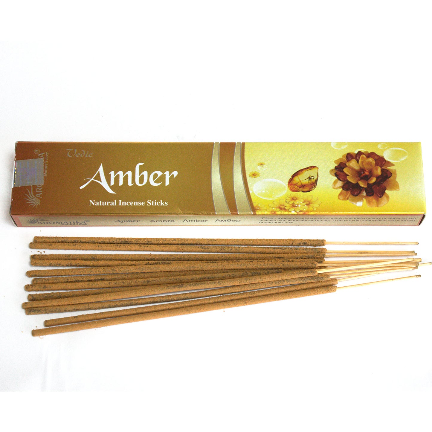 Vedic -Incense Sticks - Amber - www.bryde.lt