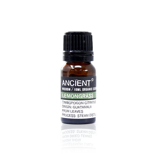 Lemongrass Organic Essential Oil 10ml - www.bryde.lt