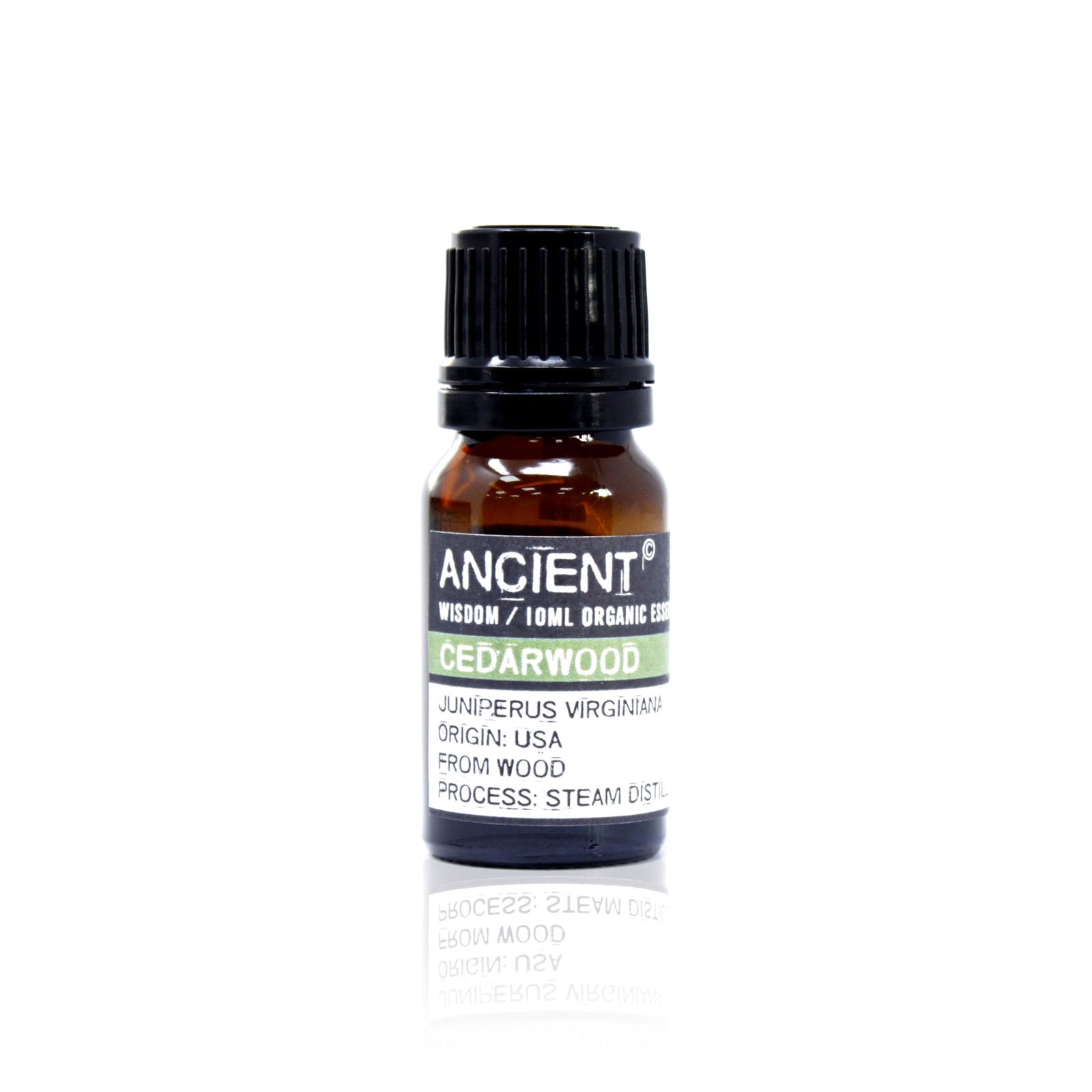 Cedarwood Organic Essential Oil 10ml - www.bryde.lt