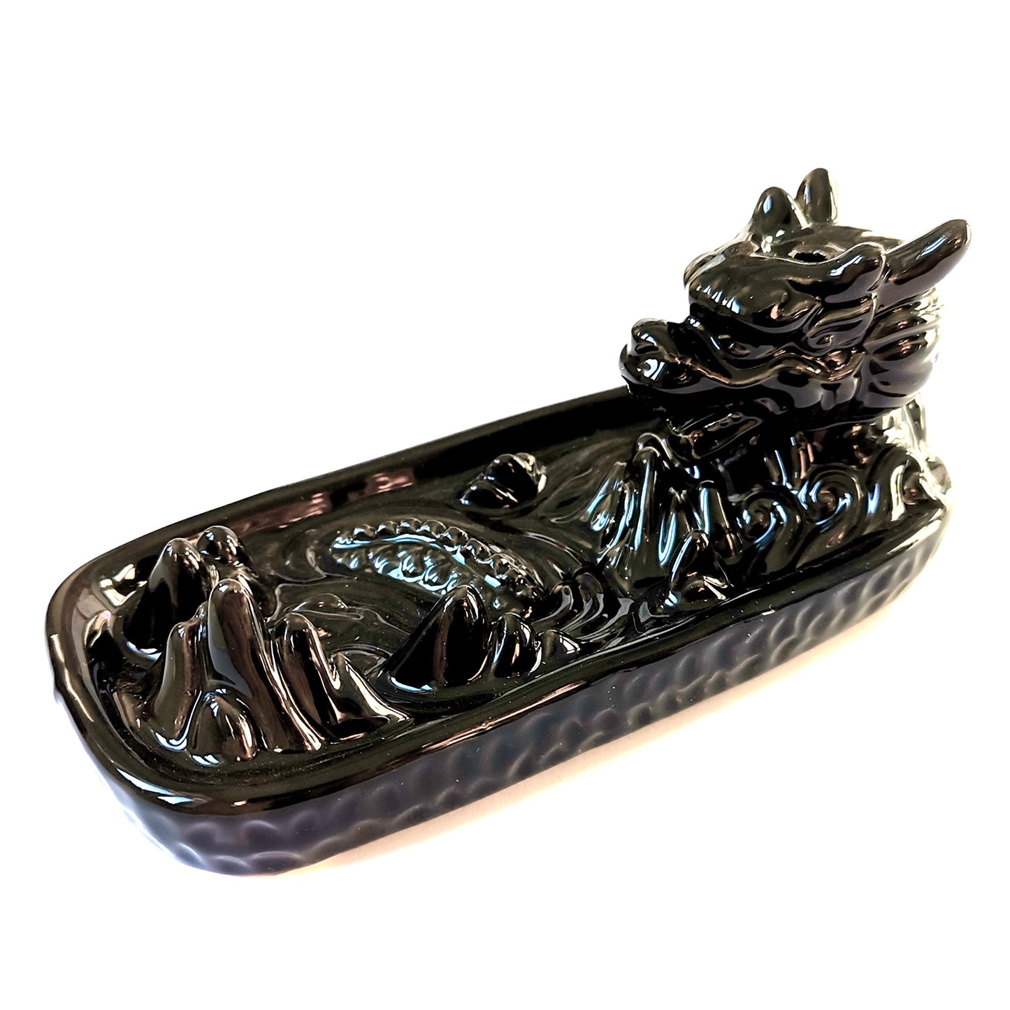 Backflow Incense Burner - Dragon in Mountain - www.bryde.lt