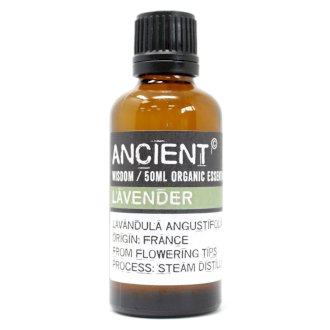 Lavender Organic Essential Oil 50ml - www.bryde.lt