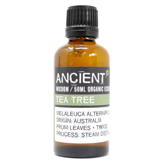 Tea Tree Organic Essential Oil 50ml - www.bryde.lt