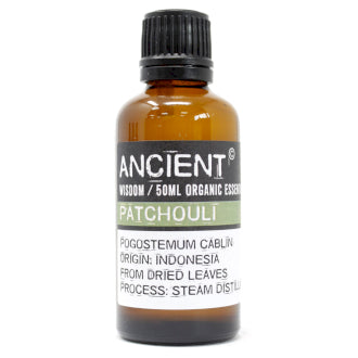 Patchouli Organic Essential Oil 50ml - www.bryde.lt