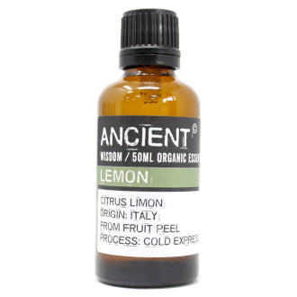 Lemon Organic Essential Oil 50ml - www.bryde.lt