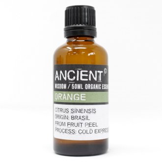 Orange Organic Essential Oil 50ml - www.bryde.lt