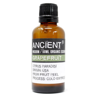 Grapefruit Organic Essential Oil 50ml - www.bryde.lt