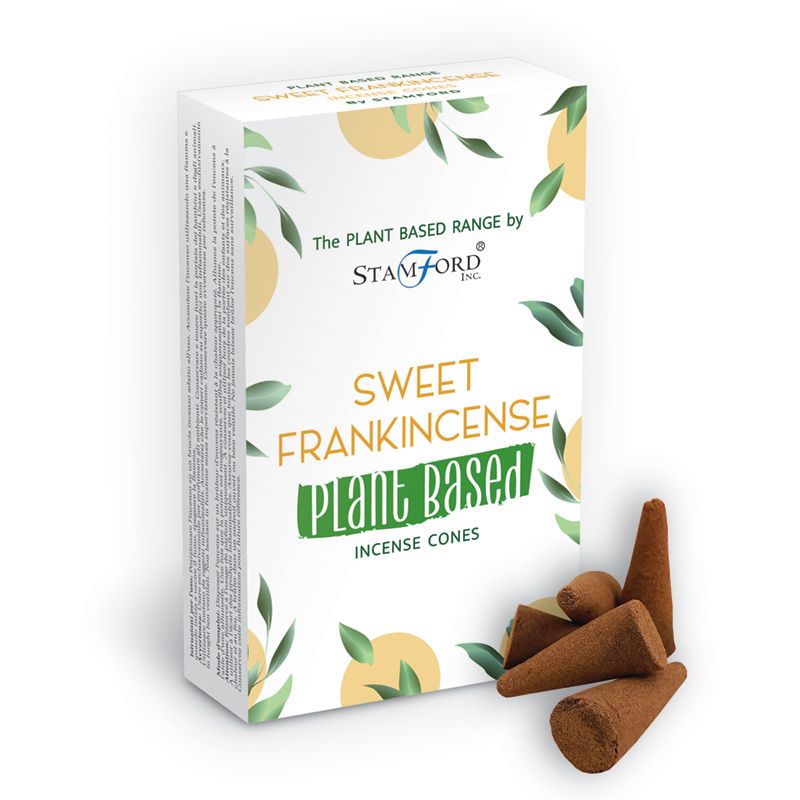 Plant Based Incense Cones - Sweet Frankincense - www.bryde.lt