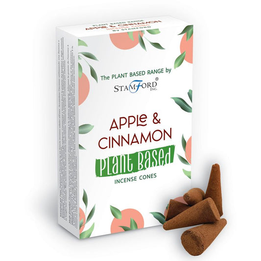 Plant Based Incense Cones - Apple & Cinnamon - www.bryde.lt