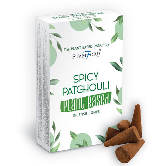 Plant Based Incense Cones - Spicy Patchouli - www.bryde.lt