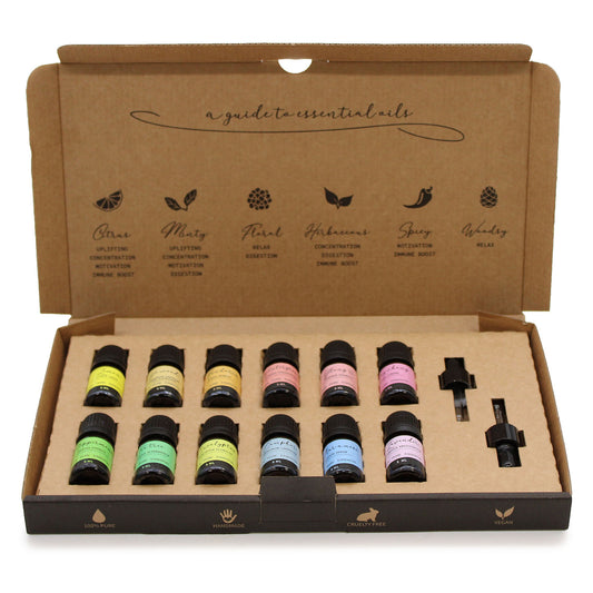 Aromatherapy Essential Oil Set - Starter Pack - www.bryde.lt