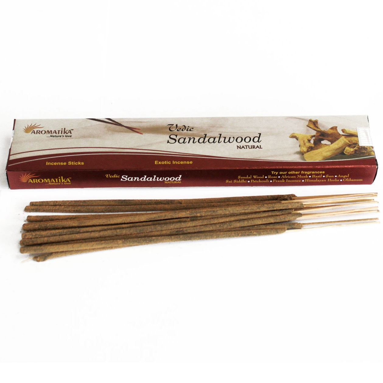 Vedic Incense Sticks - Sandalwood - www.bryde.lt