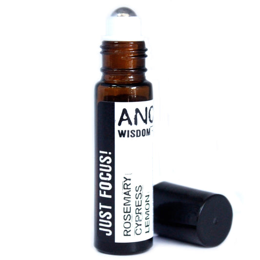 10ml Roll On Essential Oil Blend - Just Focus! - www.bryde.lt