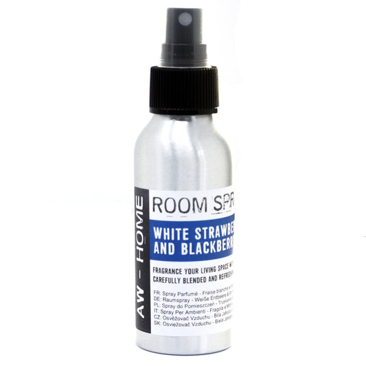 100ml Room Spray - White Strawberry & Blackberry - www.bryde.lt