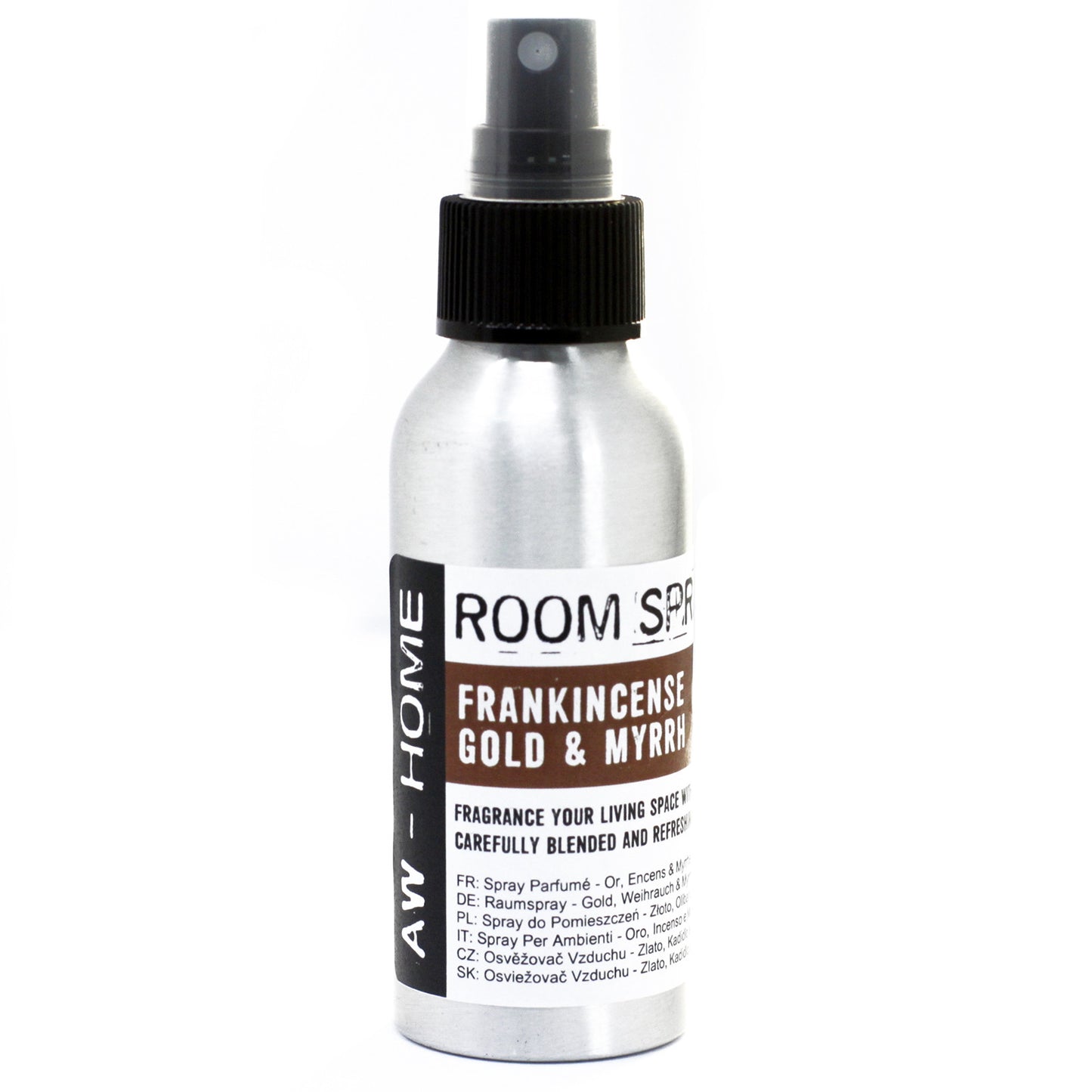 100ml Room Spray - Gold, Frankincense & Myrrh - www.bryde.lt