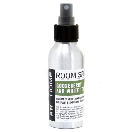 100ml Room Spray - Gooseberry & White Tea - www.bryde.lt