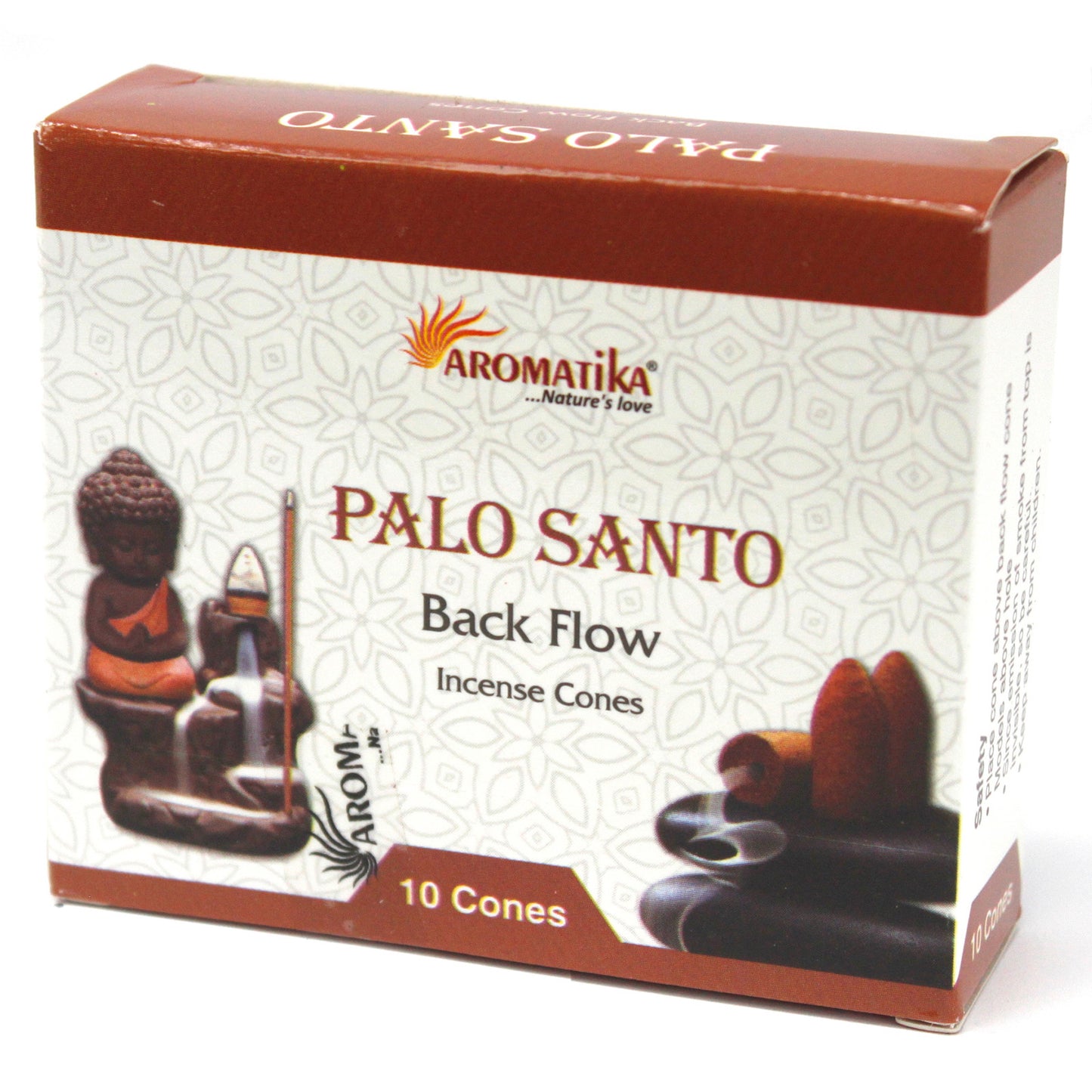 Aromatica Backflow Incense Cones - Palo Santo - www.bryde.lt