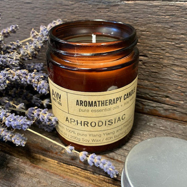 Aromatherapy Soy Candle 200g - Aphrodisiac - www.bryde.lt