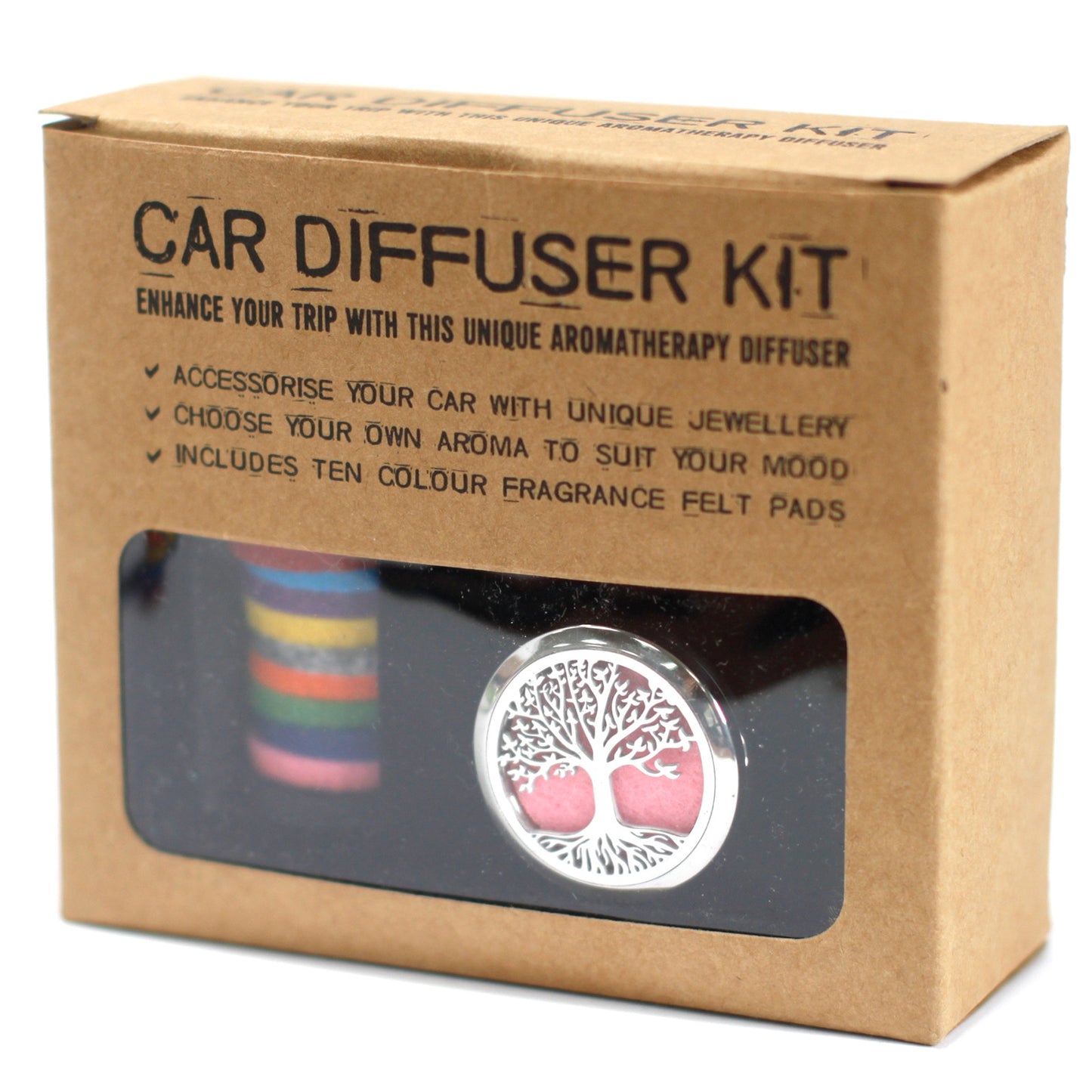 Car Diffuser Kit - Angel Wings - 30mm - www.bryde.lt