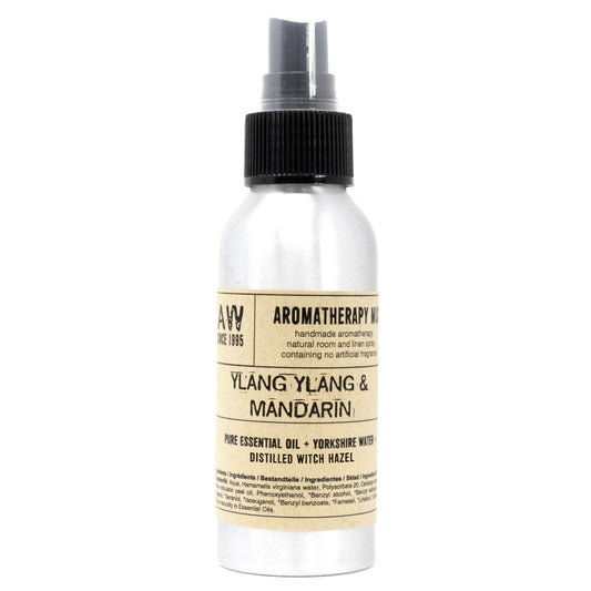 100ml Essential Oil Mist - Ylang Ylang & Mandarin - www.bryde.lt