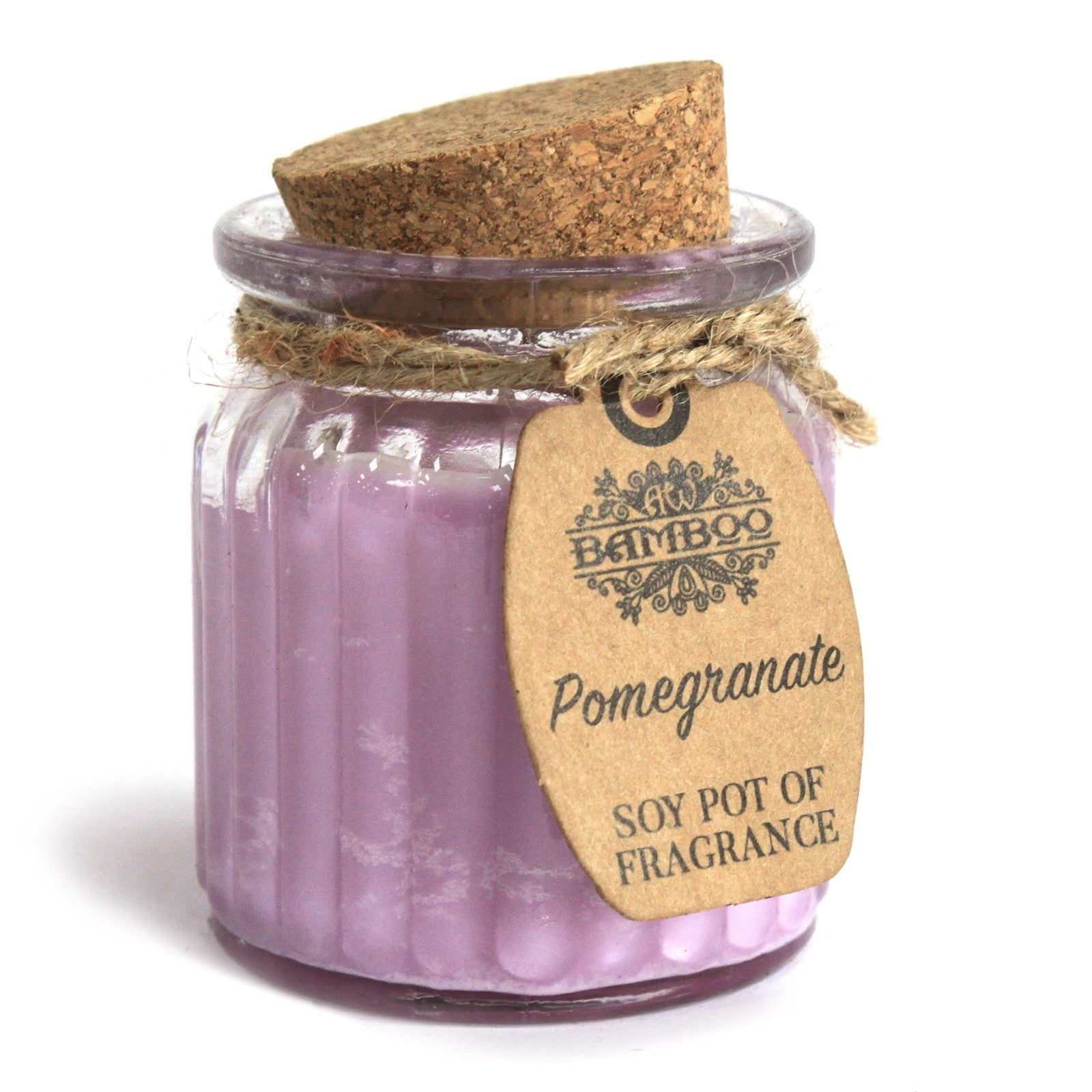 Pomegranate Soy Pot of Fragrance Candle - www.bryde.lt