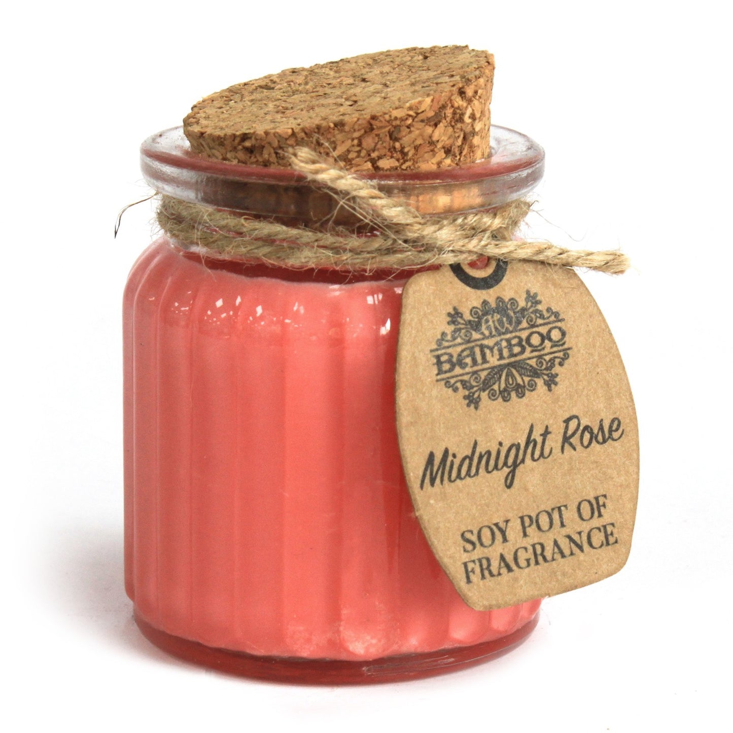 Midnight Rose Soy Pot of Fragrance Candle - www.bryde.lt