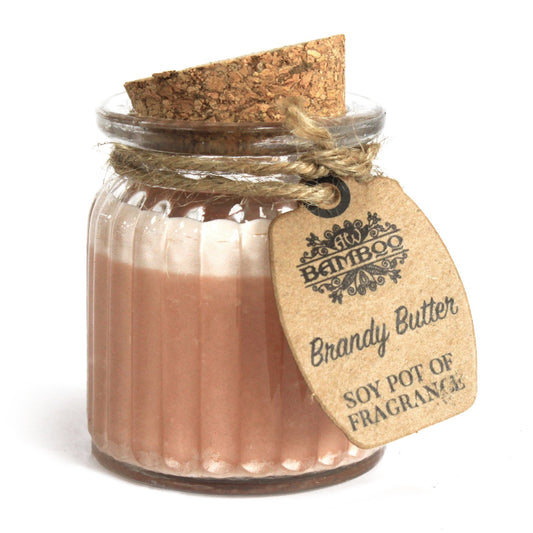 Brandy Butter Soy Pot of Fragrance Candle - www.bryde.lt