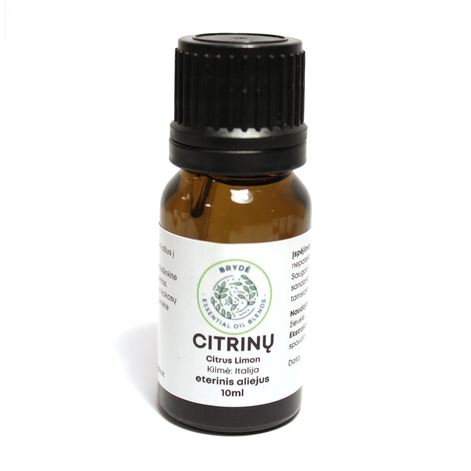 Citrinų Eterinis Aliejus 10ml – Www.bryde.lt