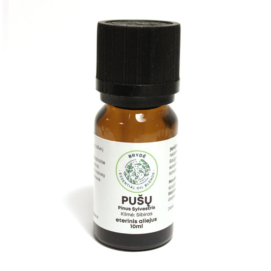 Bryde 10 ml Pine Sylvestris (Scots Pine) Essential Oil - www.bryde.lt